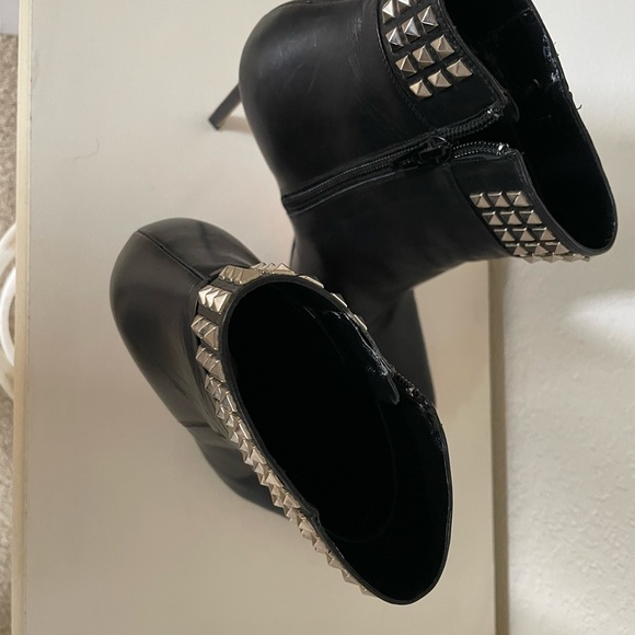 Studded leather booties!!! So awesome - Picture 3 of 3